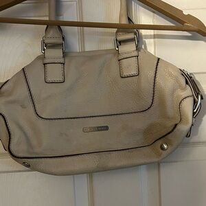 Michael Kors cream color purse